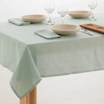 Tablecloth Muaré 350 x 150 cm Water 2