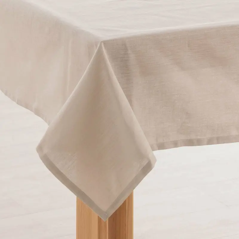 Tablecloth Muaré 250 x 150 cm Light grey