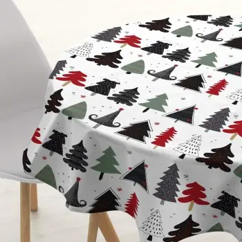 Tablecloth Muaré Merry Christmas 2