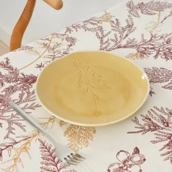 Stain-proof resined tablecloth Muaré Christmas 200 x 140 cm 2