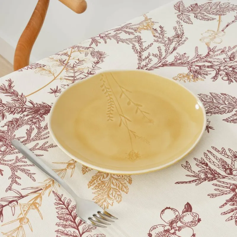 Stain-proof resined tablecloth Muaré Christmas...