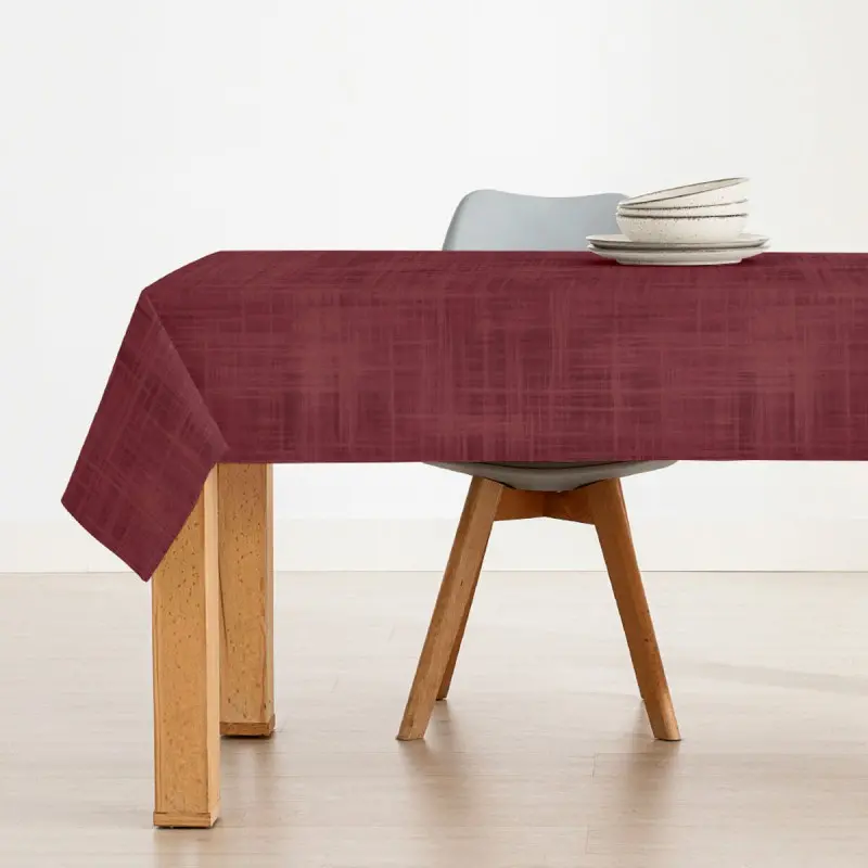 Stain-proof resined tablecloth Muaré 200 x 140...
