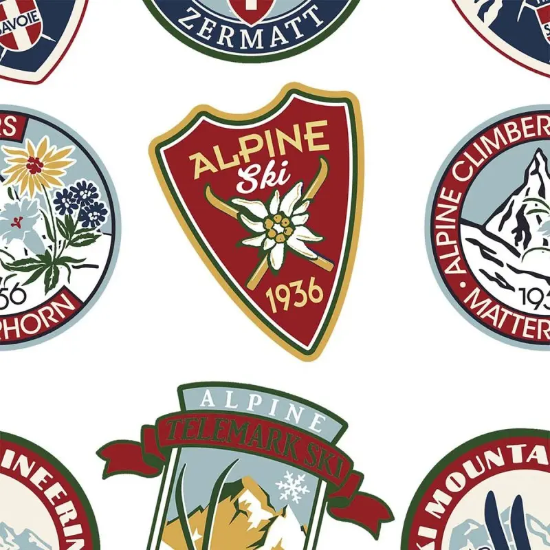 Stain-proof resined tablecloth Muaré Christmas...