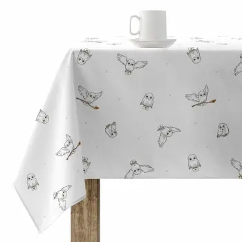 Stain-proof resined tablecloth Harry Potter Hedwig 200 x...