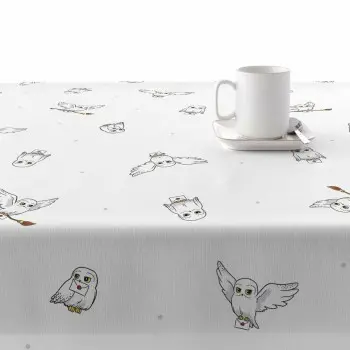 Stain-proof resined tablecloth Harry Potter Hedwig 140 x... 2
