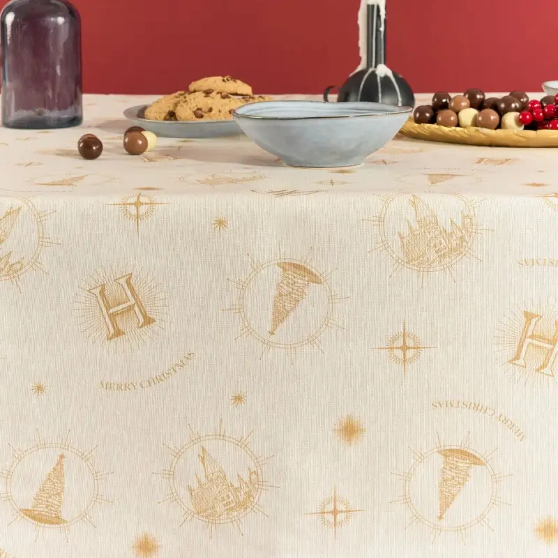 Stain-proof resined tablecloth Harry Potter...