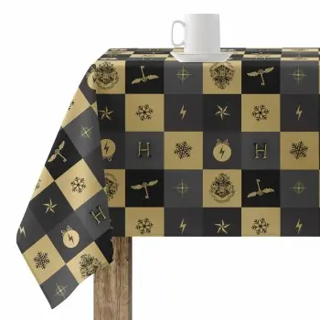 Stain-proof resined tablecloth Harry Potter Hogwarts...