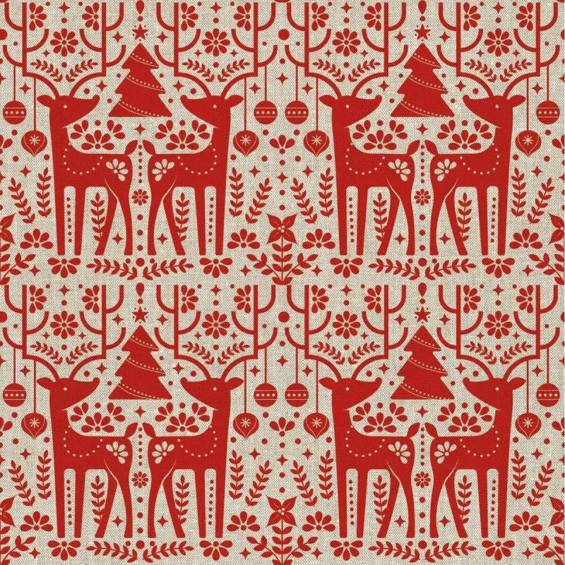 Stain-proof resined tablecloth Muaré Merry...