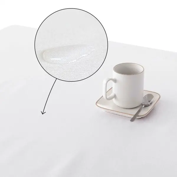 Stain-proof resined tablecloth Muaré Merry Christmas 300 x 140 cm