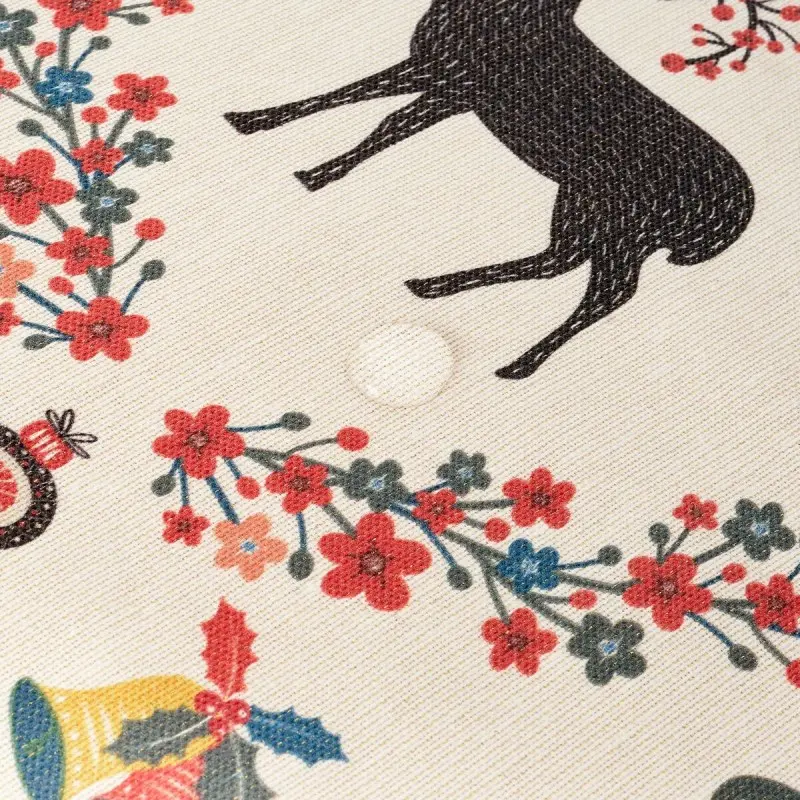 Stain-proof resined tablecloth Muaré Merry...