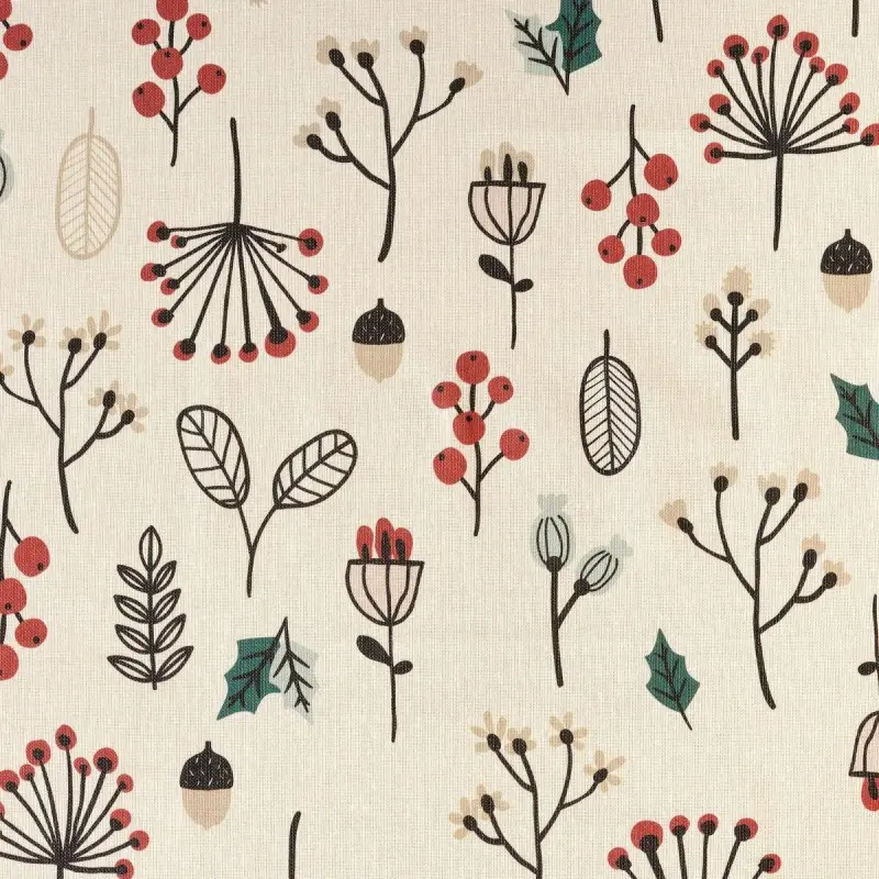 Stain-proof resined tablecloth Muaré Merry...