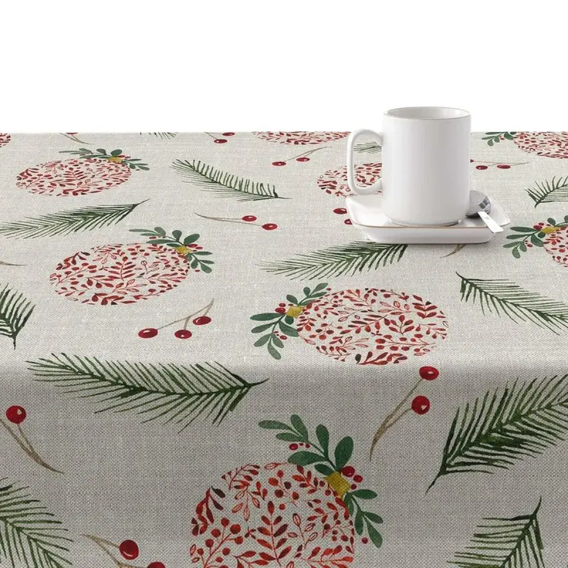 Stain-proof resined tablecloth Muaré Merry...