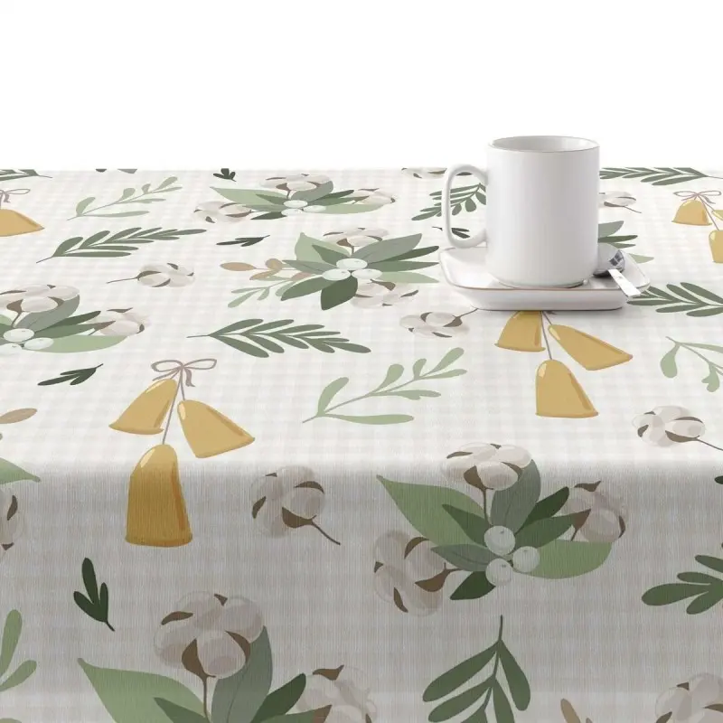 Stain-proof resined tablecloth Muaré Merry...
