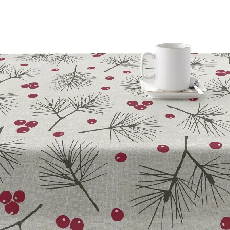 Stain-proof resined tablecloth Muaré Merry...