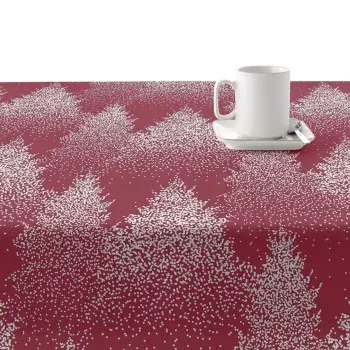Stain-proof resined tablecloth Muaré Merry Christmas 200... 2