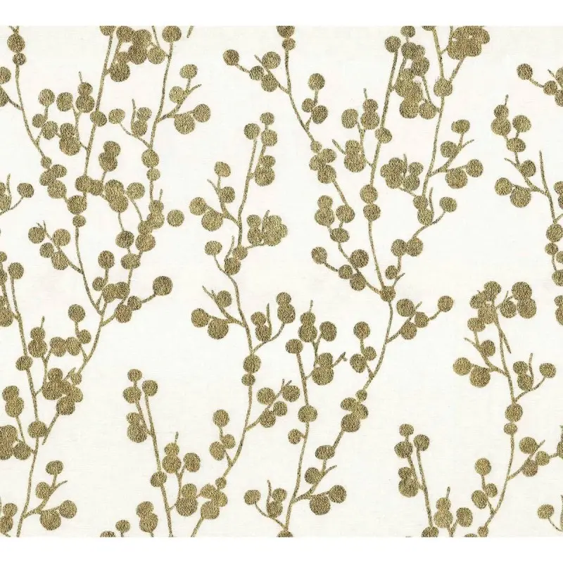 Stain-proof resined tablecloth Muaré Tree Gold...