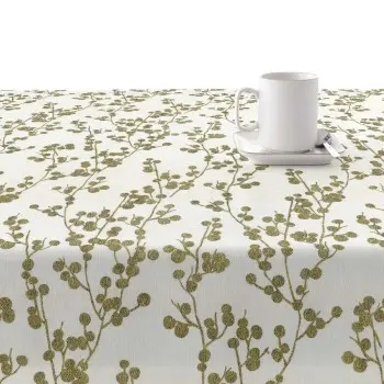 Stain-proof resined tablecloth Muaré Tree Gold 100 x 140 cm 2