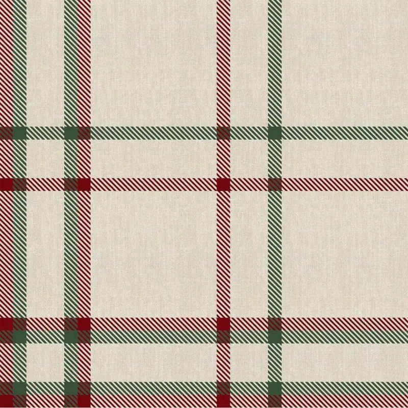 Stain-proof resined tablecloth Muaré Christmas...