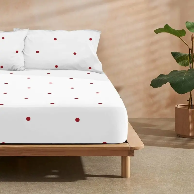 Fitted sheet Muaré Laponia 140 x 200 cm