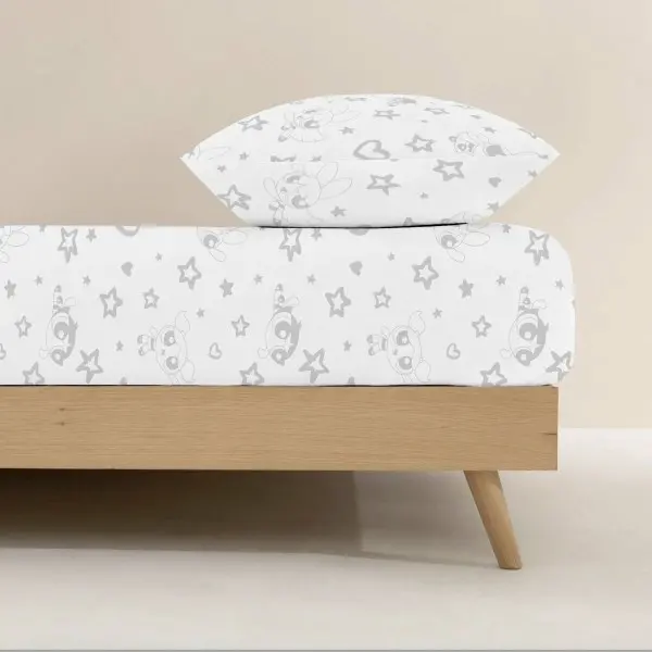 Fitted bottom sheet Powerpuff Girls 105 x 200 cm