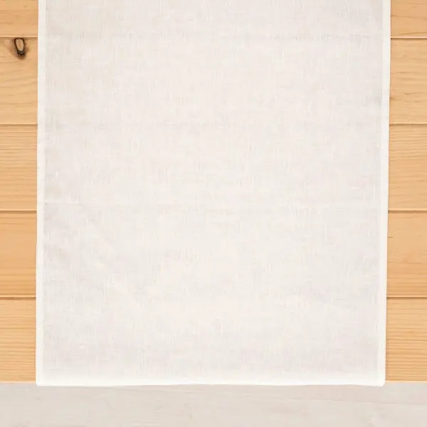 Table Runner Muaré Natural 45 x 140 cm