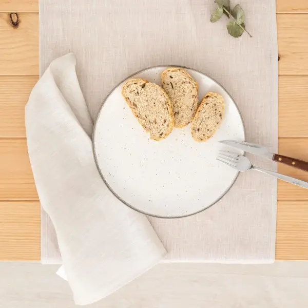 Table Runner Muaré Grey 45 x 140 cm