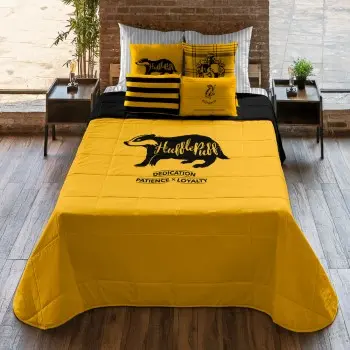 Duvet Harry Potter Hufflepuff Multicolour 250 g/m² 190 x...