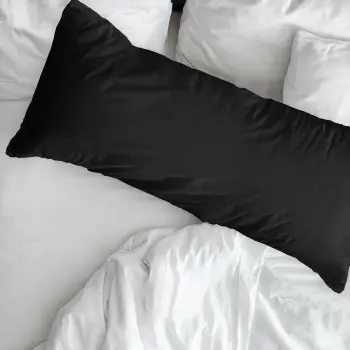 Pillowcase Harry Potter Hogwarts Black 50 x 80 cm 2