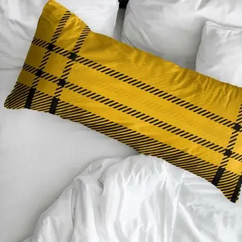 Pillowcase Harry Potter Hufflepuff 45 x 110 cm 2