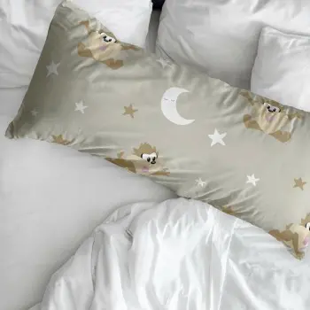 Pillowcase Looney Tunes Simply Taz Multicolour 45 x 125 cm 2