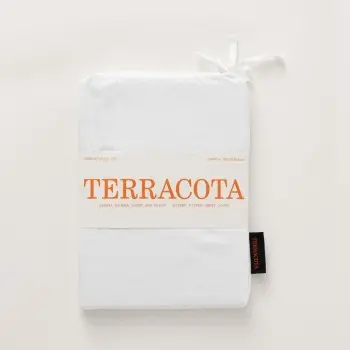 Fitted sheet Terracota Greige 160 x 200 cm