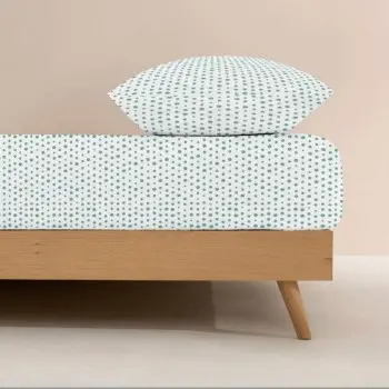 Fitted bottom sheet Kids&Cotton Jeddah Multicolour 105 x... 2