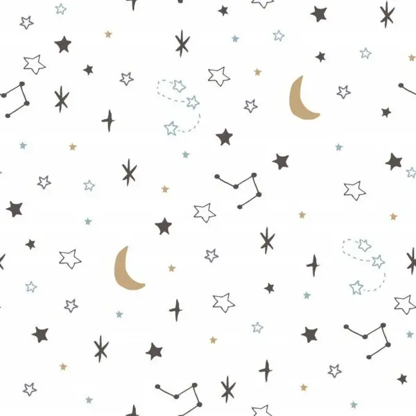 Fitted bottom sheet Kids&Cotton Dayton Multicolour 90 x 200 cm