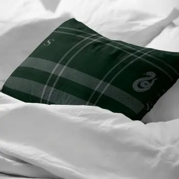 Pillowcase Harry Potter Slytherin 65 x 65 cm 2