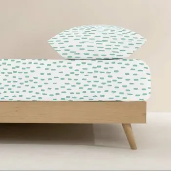 Fitted bottom sheet Kids&Cotton Urko Multicolour 90 x 200 cm 2
