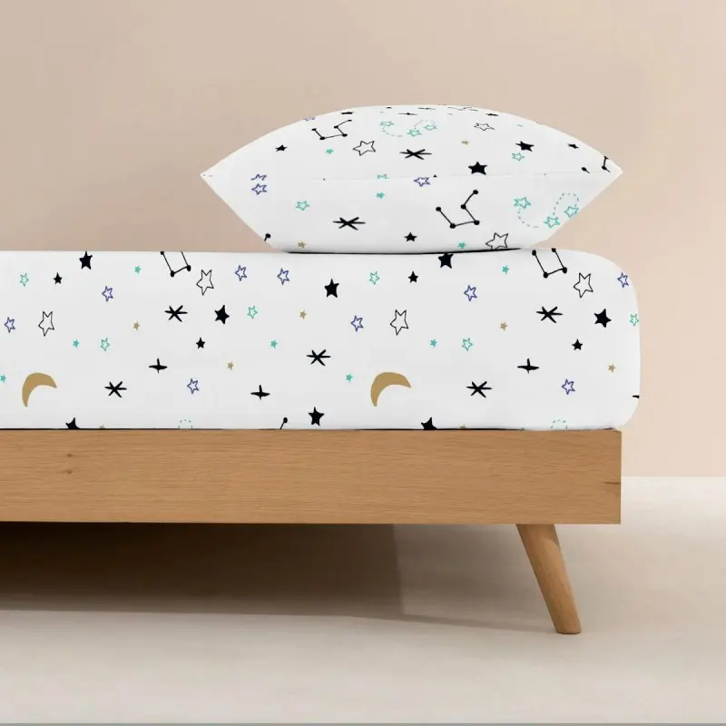 Fitted bottom sheet Kids&Cotton Dayton...