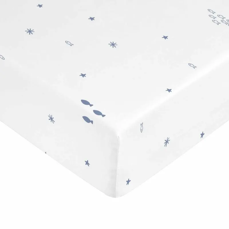 Fitted bottom sheet Kids&Cotton Tabor...