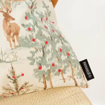 Cushion cover Muaré Christmas Deer 50 x 50 cm