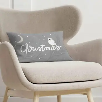 Cushion cover Harry Potter Hogwarts Christmas Grey 30 x... 2