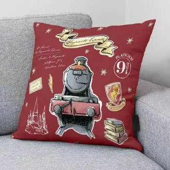 Cushion cover Harry Potter Hogwarts Express Burgundy 50 x... 2