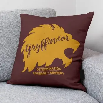 Cushion cover Harry Potter Gryffindor Values Burgundy 50...