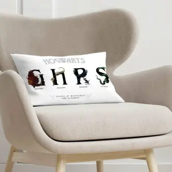 Cushion cover Harry Potter Shields White 30 x 50 cm 2