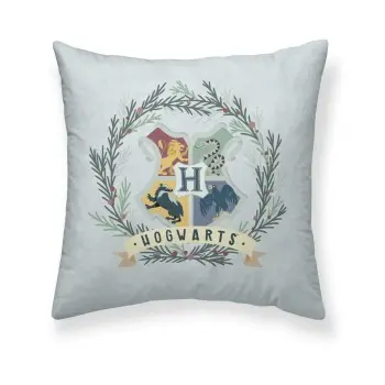 Cushion cover Harry Potter Hogwarts Christmas Light grey...
