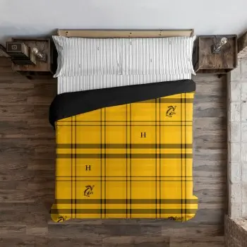 Nordic cover Harry Potter Hufflepuff Yellow 155 x 220 cm...