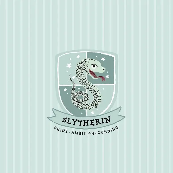 Cot Quilt Cover Harry Potter Slytherin