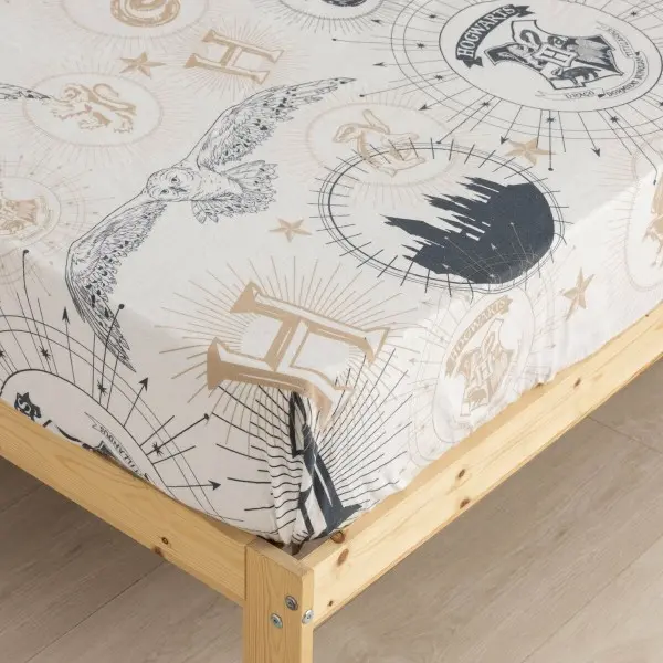 Bedding set Harry Potter Beige Single 175 x 270 cm