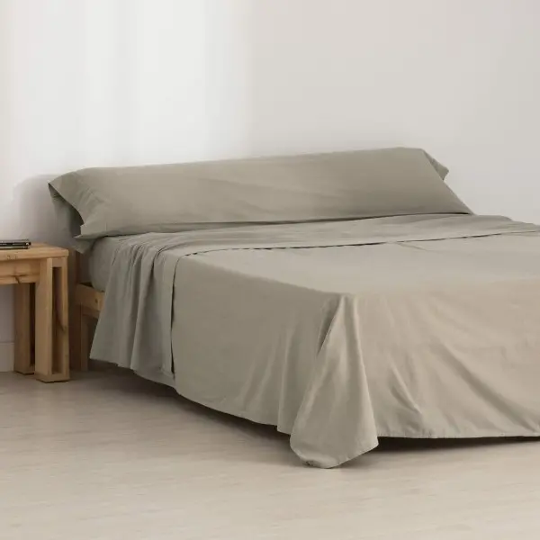 Bedding set Terracota Taupe Single 160 x 270 cm 160 x 200 cm