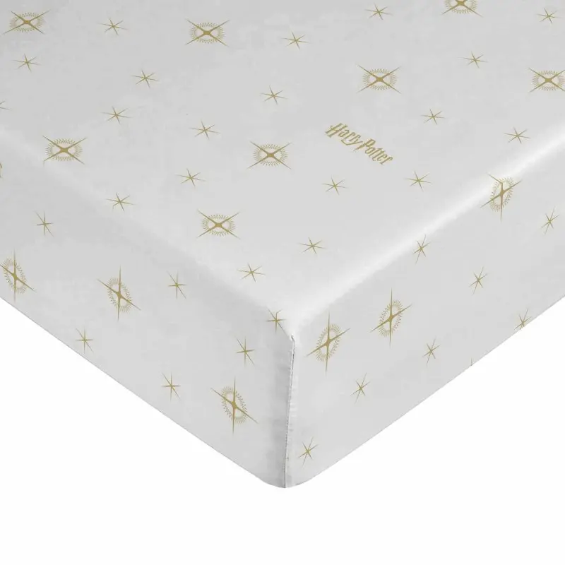 Bedding set Harry Potter Stars Gold White King...