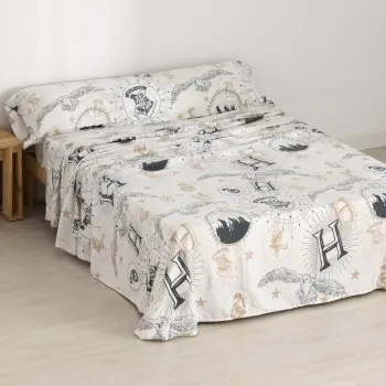 Bedding set Harry Potter Beige King size 240 x 270 cm