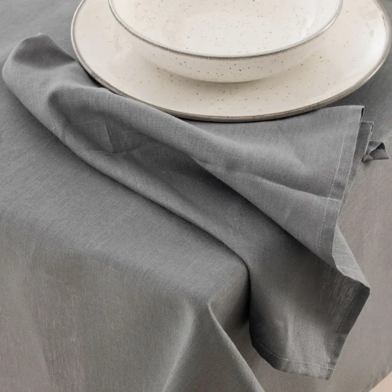 Napkins Muaré Anthracite 2 Units